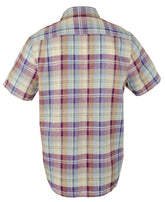 Tommy Bahama mens La Paz Plaid Linen Camp Shirt